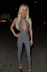 HOLLY RICKWOOD at Dstrkt Nightclub in London 03/19/2017