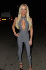 HOLLY RICKWOOD at Dstrkt Nightclub in London 03/19/2017