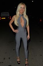 HOLLY RICKWOOD at Dstrkt Nightclub in London 03/19/2017