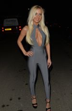 HOLLY RICKWOOD at Dstrkt Nightclub in London 03/19/2017