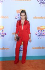 BREC BASSINGER at Nickelodeon 2017 Kids’ Choice Awards in Los Angeles 03/11/2017