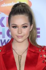 BREC BASSINGER at Nickelodeon 2017 Kids’ Choice Awards in Los Angeles 03/11/2017