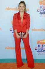 BREC BASSINGER at Nickelodeon 2017 Kids’ Choice Awards in Los Angeles 03/11/2017