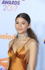 ZENDAYA COLEMAN at Nickelodeon 2017 Kids’ Choice Awards in Los Angeles 03/11/2017