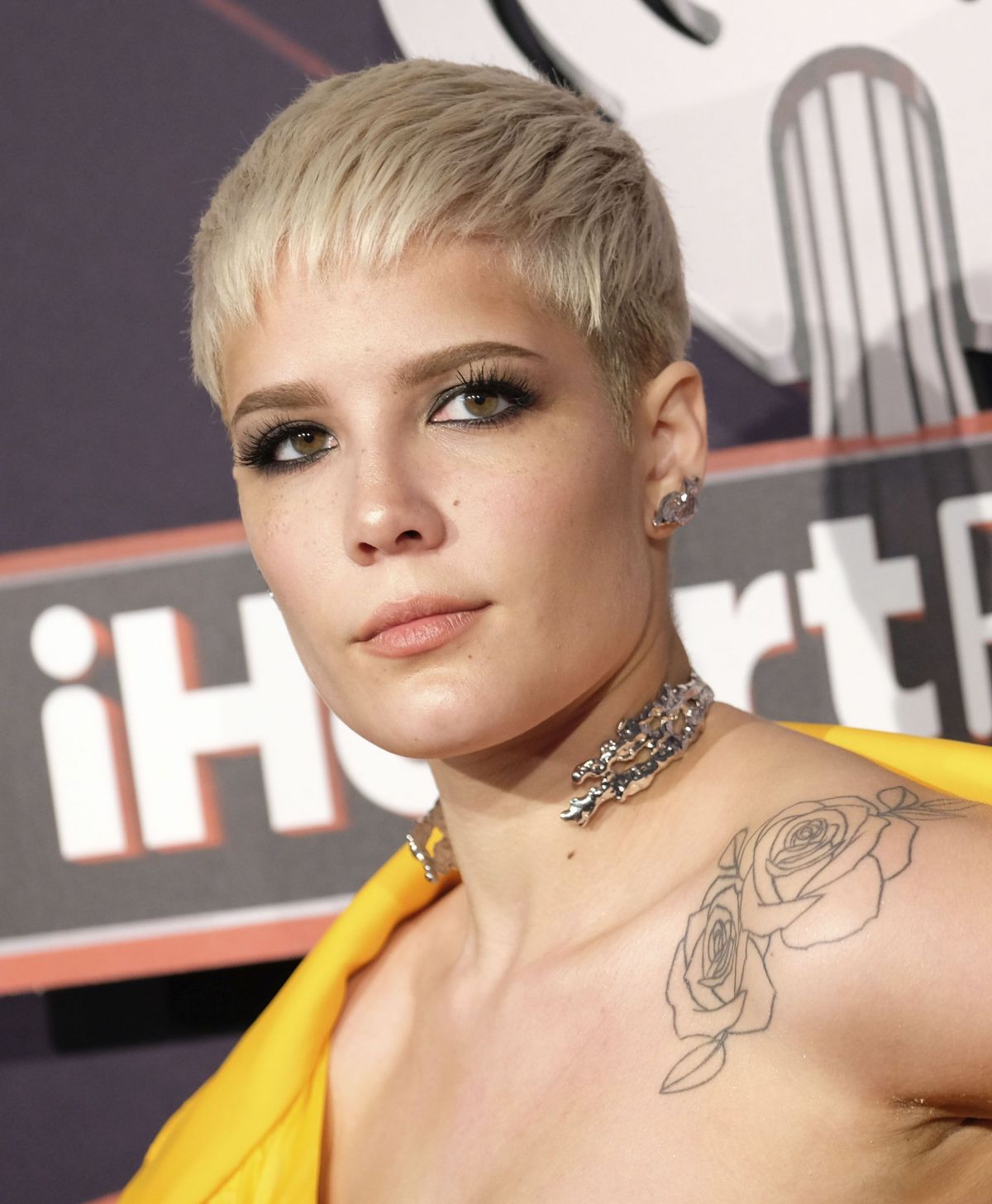HALSEY at 2017 iHeartRadio Music Awards in Los Angeles 03/05/2017 ...