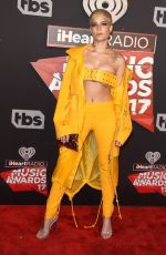 HALSEY at 2017 iHeartRadio Music Awards in Los Angeles 03/05/2017