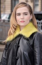 ZOEY DEUTCH at Miu Miu Show at Paris Fashion Week 03/07/2017