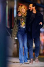 KATE HUDSON and New Boyfriend Danny Fujikawa Kissing Out in New York 03/26/2017