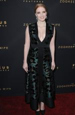 JESSICA CHASTAIN at Zoo Keeper\