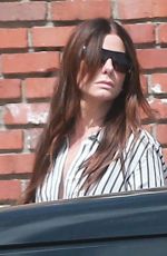SANDRA BULLOCK Out Shopping in Studio City 03/20/2017