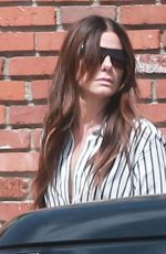 SANDRA BULLOCK Out Shopping in Studio City 03/20/2017
