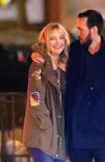 KATE HUDSON and New Boyfriend Danny Fujikawa Kissing Out in New York 03/26/2017