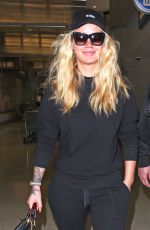 IGGY AZALEA at LAX Airport in Los Angeles 03/30/2017