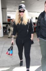 IGGY AZALEA at LAX Airport in Los Angeles 03/30/2017