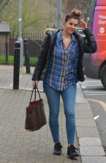 IMOGEN THOMAS Out and About in London 03/24/2017