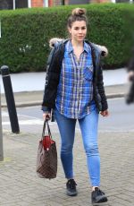 IMOGEN THOMAS Out and About in London 03/24/2017