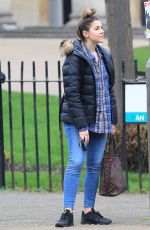 IMOGEN THOMAS Out and About in London 03/24/2017