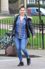 IMOGEN THOMAS Out and About in London 03/24/2017