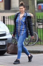 IMOGEN THOMAS Out and About in London 03/24/2017