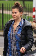 IMOGEN THOMAS Out and About in London 03/24/2017