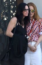ISLA FISHER and COURTENEY COX Out for Lunch in West Hollywood 03/08/2017
