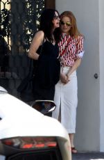 ISLA FISHER and COURTENEY COX Out for Lunch in West Hollywood 03/08/2017