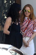 ISLA FISHER and COURTENEY COX Out for Lunch in West Hollywood 03/08/2017