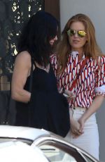 ISLA FISHER and COURTENEY COX Out for Lunch in West Hollywood 03/08/2017