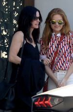 ISLA FISHER and COURTENEY COX Out for Lunch in West Hollywood 03/08/2017