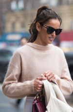 IZABEL GOULART Out and About in New York 03/25/2017