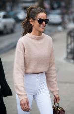 IZABEL GOULART Out and About in New York 03/25/2017