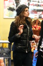 IZABEL GOULART Shopping with Her Brother in New York 03/23/2017