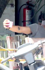 JACKIE CRUZ Out for Lunch in Tulum 03/20/2017