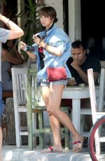 JACKIE CRUZ Out for Lunch in Tulum 03/20/2017