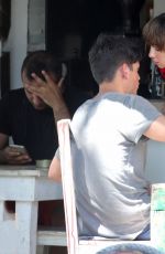JACKIE CRUZ Out for Lunch in Tulum 03/20/2017