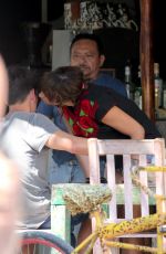 JACKIE CRUZ Out for Lunch in Tulum 03/20/2017