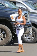 JADA PINKETT SMITHH Arrives at a Gym in Hawaii 02/28/2017