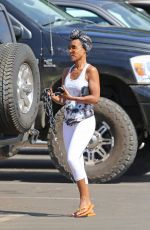 JADA PINKETT SMITHH Arrives at a Gym in Hawaii 02/28/2017