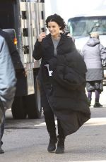 JAIMIE ALEXANDER on the Set of Blindspot, Season 2 in New York 03/29/2017