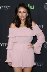 JANEL PARRISH at Pretty Little Liars Panel at Paleyfest in Hollywood 03/25/2017