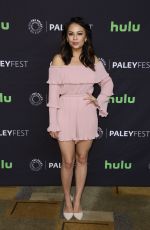 JANEL PARRISH at Pretty Little Liars Panel at Paleyfest in Hollywood 03/25/2017