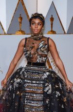 JANELLE MONAE at 89th Annual Academy Awards in Hollywood 02/26/2017