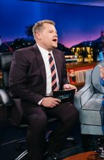 JANUARY JONES at Late Late Show with James Corden 03/08/2017
