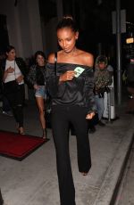JASMINE TOOKES Night Out in Beverly Hills 03/27/2017