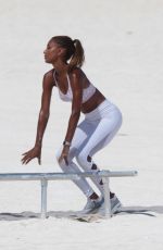 JASMINE TOOKES on the Set of Victoria