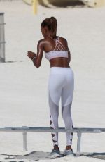 JASMINE TOOKES on the Set of Victoria