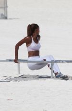 JASMINE TOOKES on the Set of Victoria