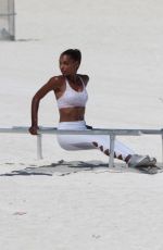 JASMINE TOOKES on the Set of Victoria