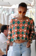 JASMINE TOOKES Out for Lunch at Villa Blanca in Beverly Hills 03/30/2017