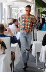 JASMINE TOOKES Out for Lunch at Villa Blanca in Beverly Hills 03/30/2017